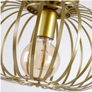 GobekUsa Iron Art Ceiling Light for Living Room Bedroom Hallway Kitchen Balcony
