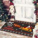 GobekUsa Christmas Snowman Non-slip Floor Mat