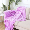 GobekUsa Cozy Flannel Warm Blanket: Soft Plush Coral Fleece Bed Cover & Shawl