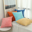 GobekUsa Corduroy Striped Cushion Cover 30-60cm Soft Comfortable Throw Pillow Case Home Decor