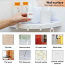 GobekUsa Bathroom Shelf Organizer Caddy Plastic Wall Holder Storage for Shower Essentials