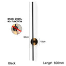 GobekUsa Dimmable LED Wall Sconce Black Wall Lighting for Bedroom Living Room
