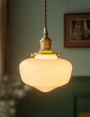 GobekUsa Glass Shade LED Pendant Lamp: Modern Minimalist Lighting for Bedroom, Kitchen, and Bar