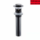 GobekUsa Brass Pop Up Drain for Bathroom Lavatory Sink - Water Drainer