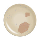 GobekUsa Korean Style Round Bamboo Fiber Dining Plate for Desserts, Fruits, and Cakes