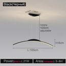 GobekUsa Black Line Chandelier: Elegant Salon Design, Luxury Lighting for Home and Restaurant