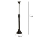 GobekUsa Gold Geometric Candle Holder Candelabrum for Wedding Centerpieces and Home Decoration