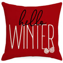 GobekUsa Christmas Pillowcase: Santa Claus Snowman Print for Living Room Sofa Decor