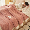 GobekUsa Coral Fleece Blanket: Super Soft Single Size Sofa Cover for Office, Cozy Nap Blanket
