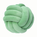 GobekUsa Knot Ball Short Plush Throw Pillow for Home Décor and Comfort