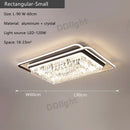 GobekUsa Crystal Industrial Pendant Lamps Set for Modern Living Room Bedroom Kitchen Decor