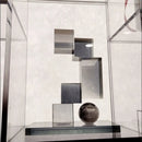 GobekUsa Geometric Crystal Glass Bookshelf Ornaments