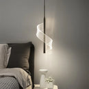 Modern Gold Pendant Light With Acrylic Shade