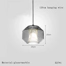 GobekUsa Alabaster Marble Pendant Lights for Luxury Dining Room, Kitchen & Bar Décor