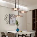 GobekUsa Amber Smoke Gray Glass Pendant Lamp for Dining Room & Bar Decor