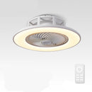 GobekUsa LED Remote Control Chandelier Ceiling Fan Light for Bedroom Living Room