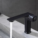 GobekUsa Gray Sink Mixer with Memory Switch Single Handle Deck Mounted Tap