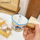 GobekUsa Italian Ceramic Measuring Cups - Set of 3 | Espresso Extraction, Milk Cup with Scale