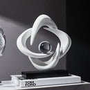GobekUsa Abstract Resin Sculpture Figurine for Home Decor & Table Centerpiece