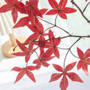 GobekUsa Artificial Maple Leaf Bouquet for Wedding and Home Decor