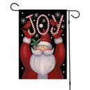 GobekUsa Christmas Festive Garden Flag - Santa Snowman Home Decor 30*45cm