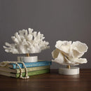 GobekUsa Coral Crystal Tree Glass Vase Metal Frame Resin Ocean Figurines, Home Decor