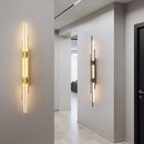GobekUsa Acrylic Copper Wall Sconce 80/100cm Minimalist Living Room Lights