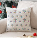 GobekUsa Bronzed Feather Style Plush Pillowcase - Festive Home Decor