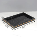GobekUsa Black Marble Bathroom Accessories Set