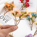 GobekUsa Artificial Flowers: Christmas Decor, Home Wedding Bouquet, Scrapbooking Bouquets