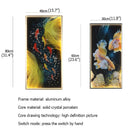 GobekUsa Gold Fish LED Picture Wall Light for Home Decor & Bedroom Aisle