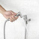 GobekUsa Brass Dual Purpose Bidet Faucet Set for Bathroom Sprayer and Shower
