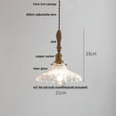 GobekUsa Ceramic LED Pendant Lights with Ash Wood Nordic Design