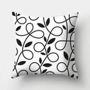 GobekUsa Geometric Stripes Pillowcase 45x45cm Polyester Cushion Cover for Living Room
