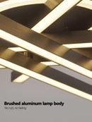 2023 GobekUsa Nordic LED Ceiling Chandelier for Living, Dining, and Bedroom