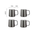 GobekUsa Gray Glass Water Pitcher with Handle Large-capacity Tea Pot Juice Jug