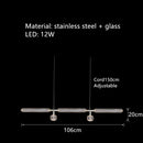 GobekUsa Glass Tubes Chandelier LED Pendant Lamp for Modern Luxury Lighting