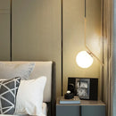 GobekUsa Glass Pendant Lights: Modern Bedroom Bedside Chandeliers for Home Indoor Decor