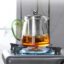 GobekUsa Glass Teapot 550ml Infuser Strainer Puer Tea Pot Gaiwan Kettle Pu Erh Set