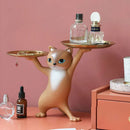 GobekUsa Cat Resin Tray: Chic Home & Office Decor Accessory