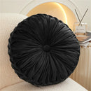 GobekUsa Dutch Velvet Round Seat Cushion: Modern & Comfortable Back Support for Living Room.