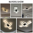GobekUsa Elegant Ceiling Chandeliers, Dimmable with Remote Control