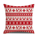 GobekUsa Christmas Elk Letter Pillowcase 45x45cm for Living Room