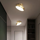 GobekUsa Brass LED Ceiling Chandelier: Adjustable, Modern Fixture for Bedroom, Living Room, Kitchen, Aisle.