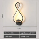 GobekUsa LED Acrylic Wall Light Shade for Bedroom Living Room Home décor