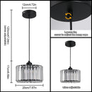 GobekUsa Glass LED Chandelier Ceiling Light Modern Living Dining Room Fixture