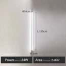 GobekUsa Bedroom Wall Lamp: Nordic Strip Light, Minimalist Design, Black Background, Decorative Luminaires