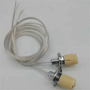 GobekUsa G9 Ceramic Lamp Thread Holder with Cable Lead - 2PCS