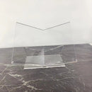 GobekUsa Acrylic Geometric Bookshelf Magazine Rack Desktop Organizer Home Decor Storage