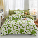 GobekUsa Animal Pattern Bedding Set - King/Queen Size Quilt Set for Comfortable Home.